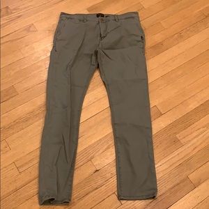 Olive Quiksilver Krandy Chino Pants